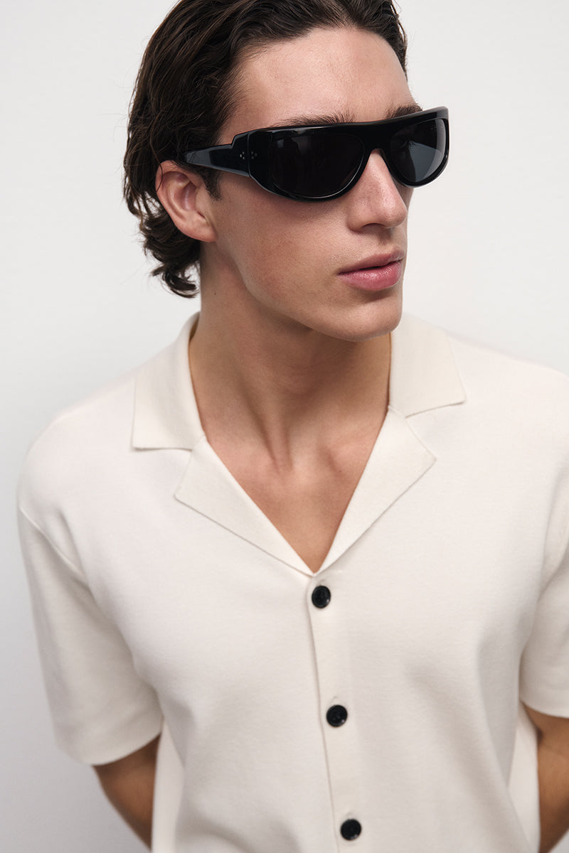 Camisa de punto doble