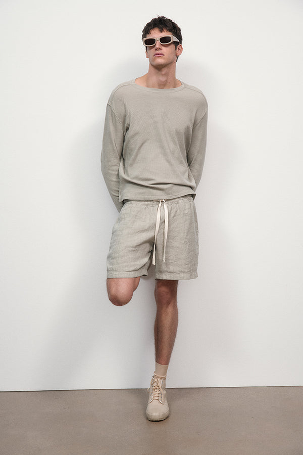 Linen shorts
