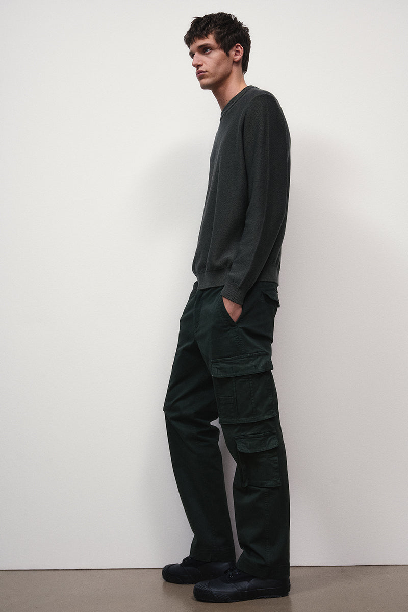 Pantalón cargo de algodón