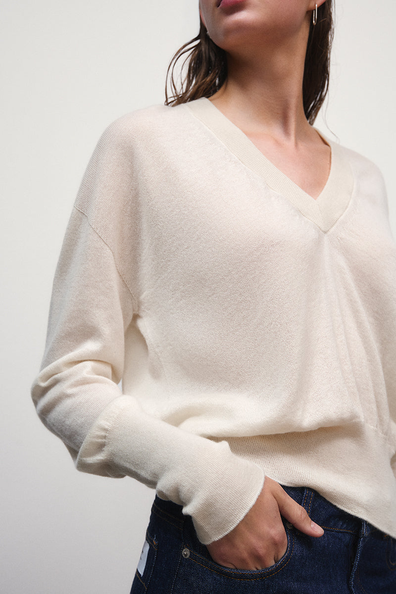 V-Neck Cashmere Sweater