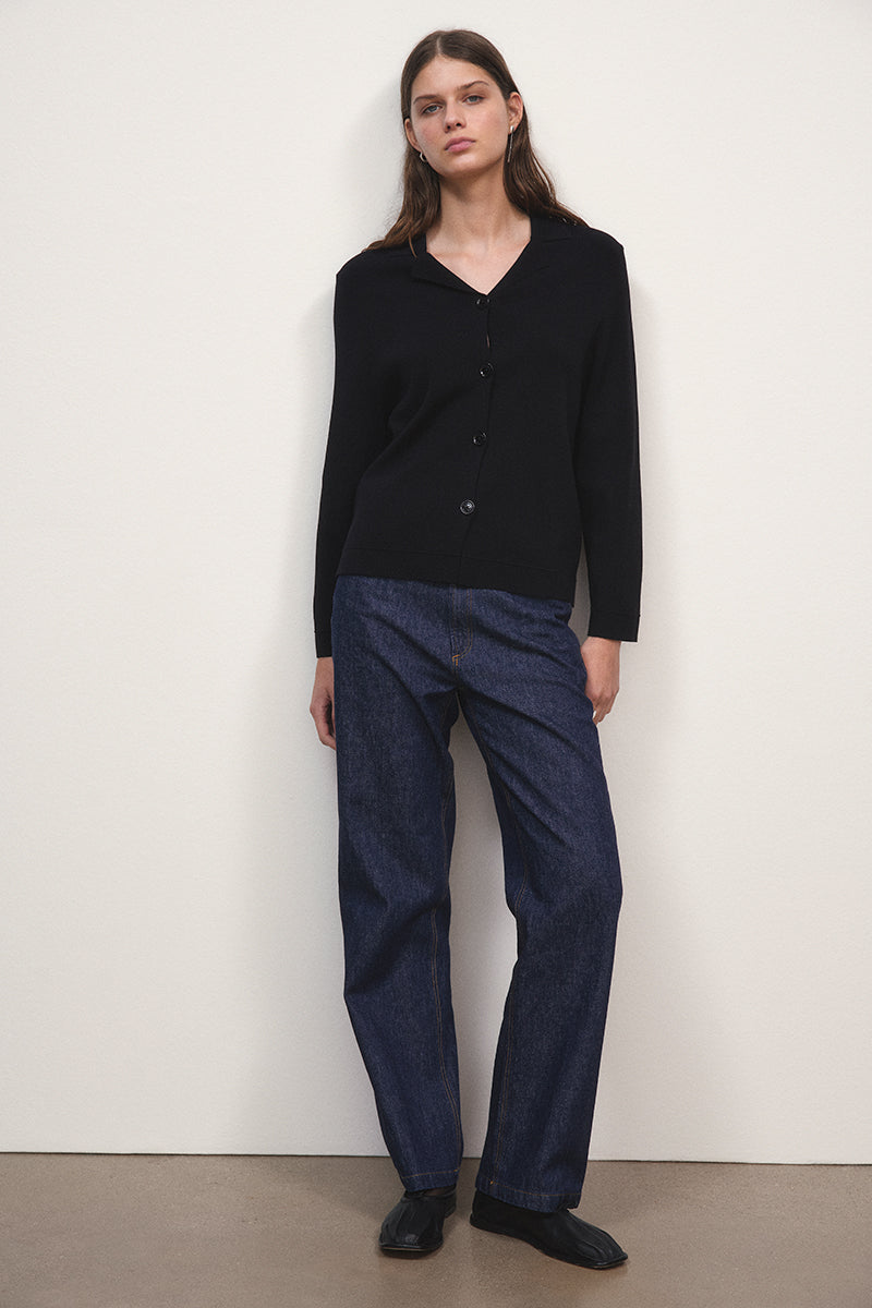 Double-Face Knit Overshirt