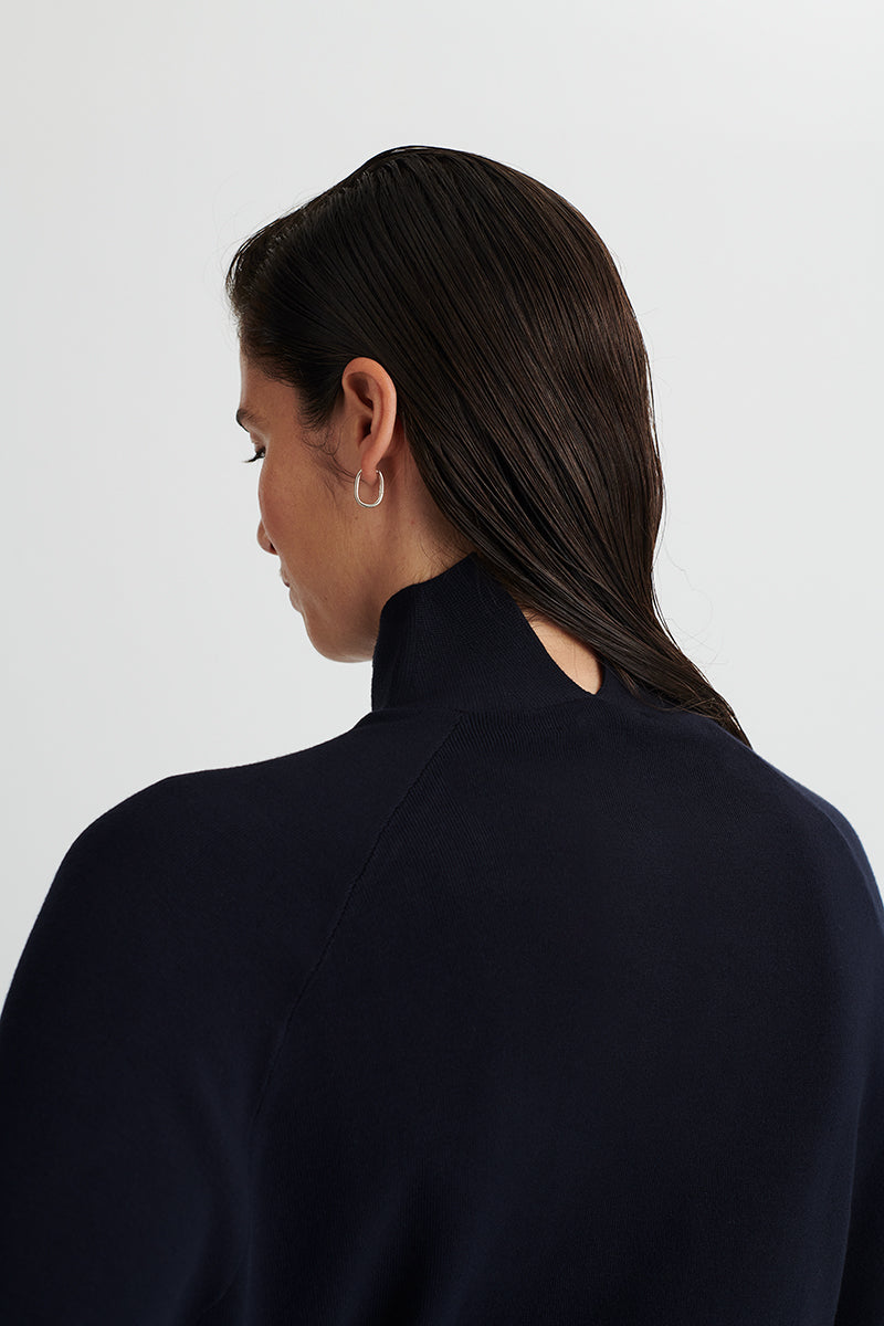 Oversized double-face knit sweater – SHON MOTT
