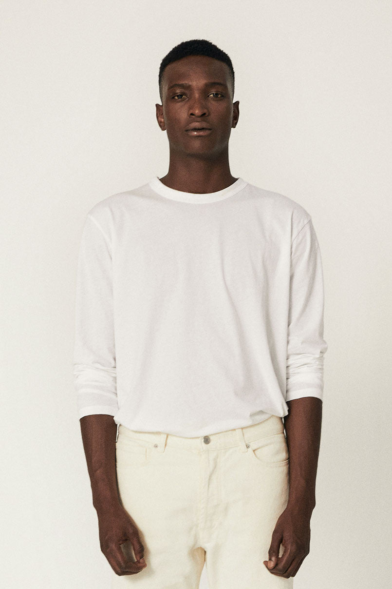 Cotton T-shirt with long sleeves