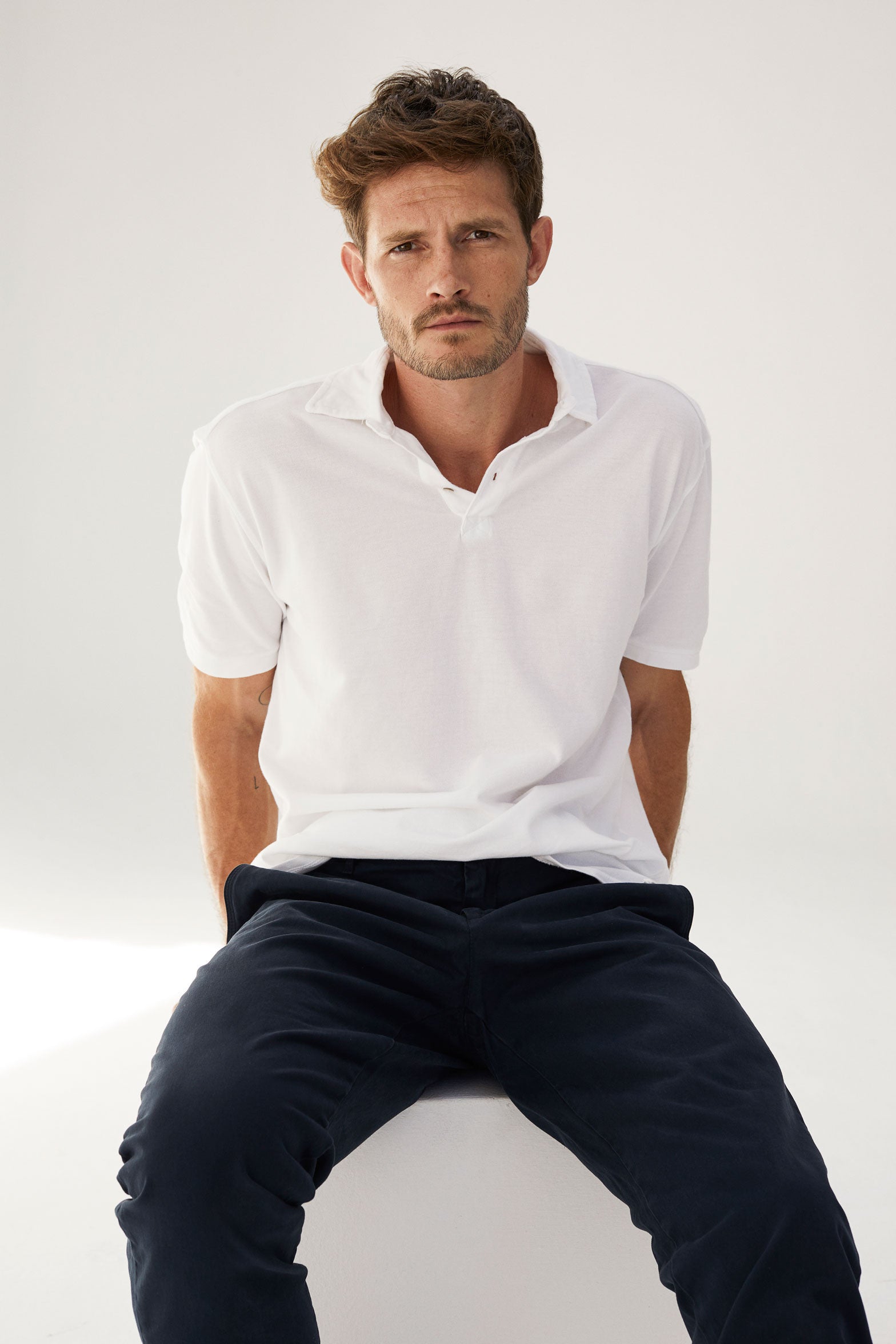 Polo pique de algodón