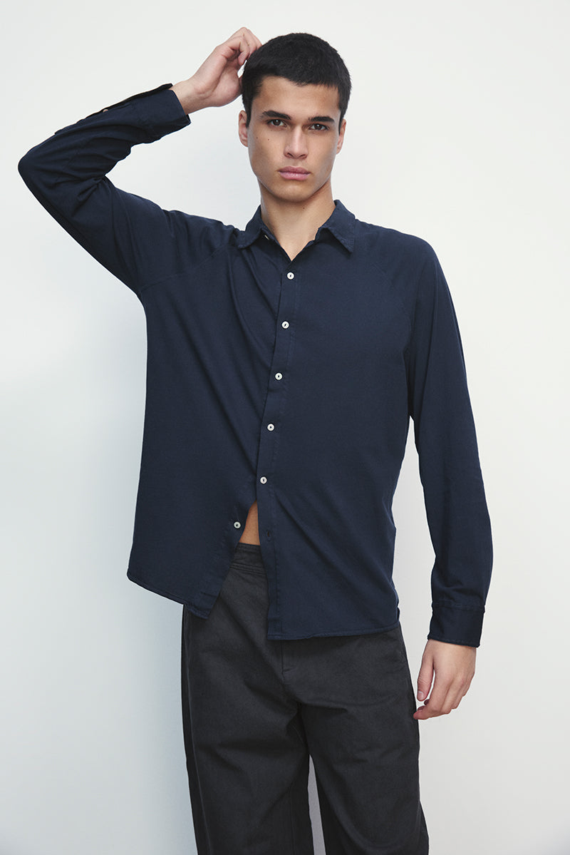 Cotton pique shirt