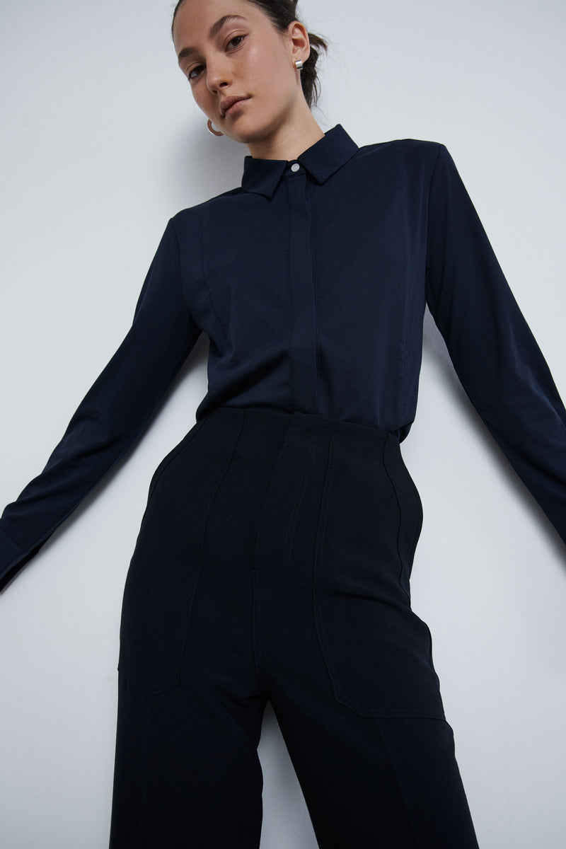 Camisa de algodón - Deep Blue  - 100% Algodón