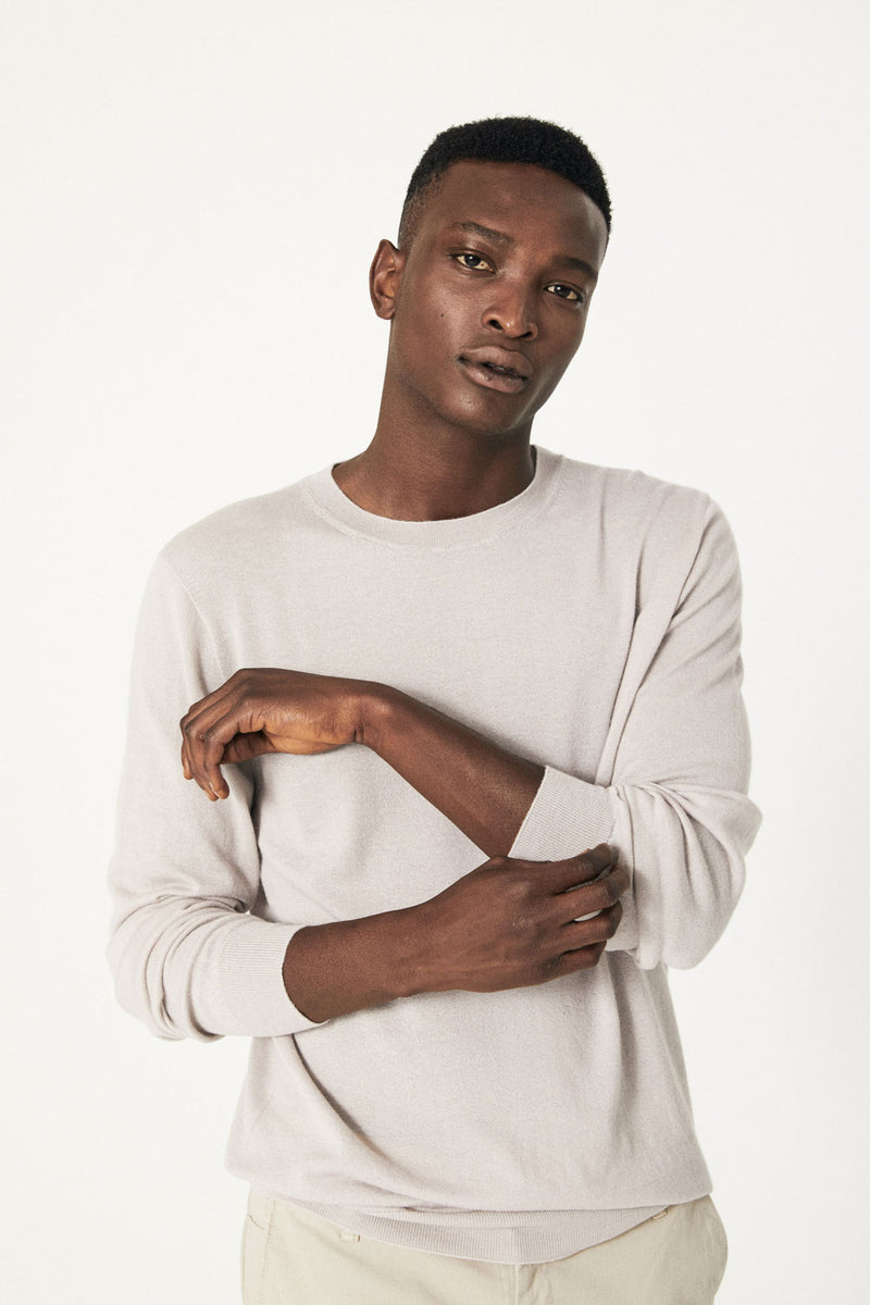 Cashmere light sweater - Blue Nero