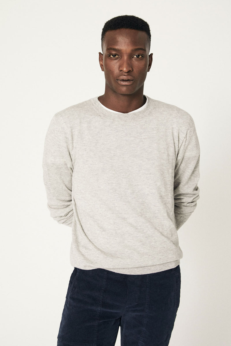 Cashmere light sweater - Blue Nero