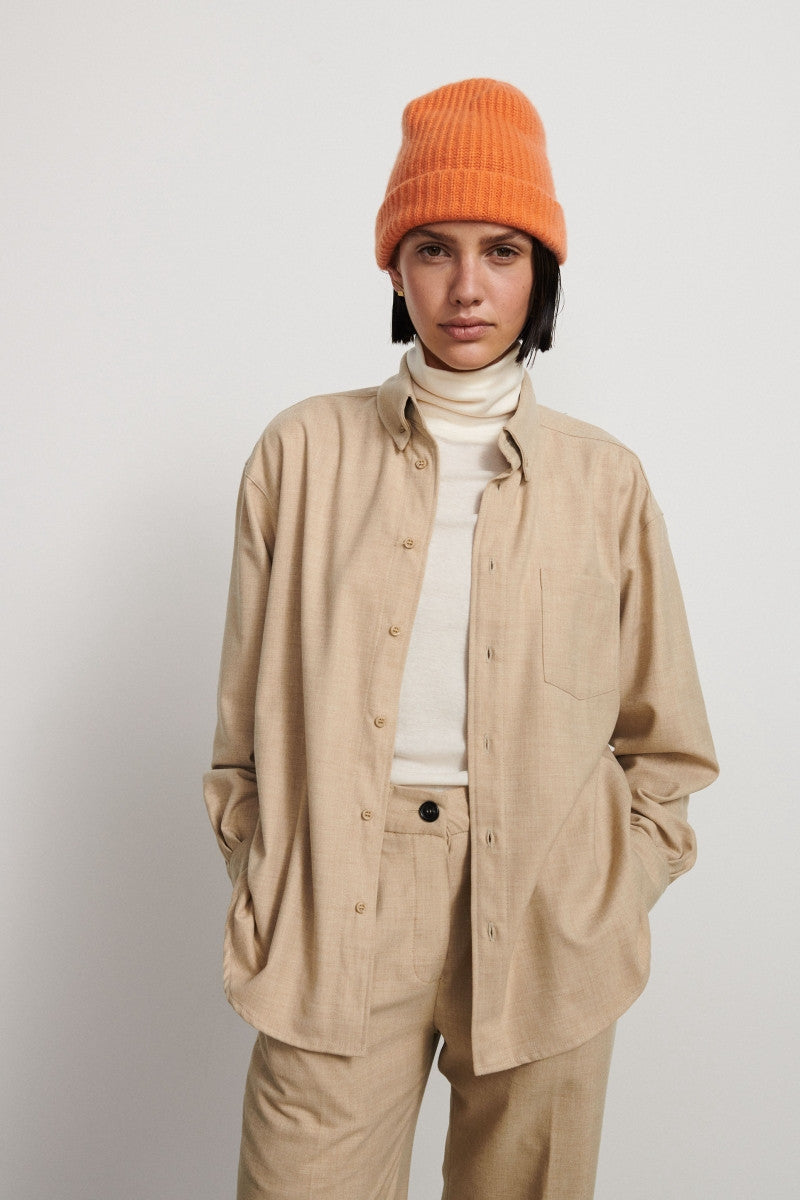 Cashmere hat - Orange