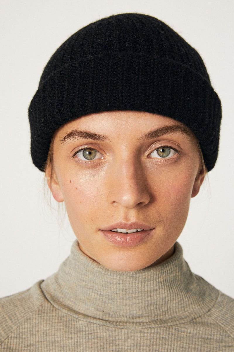 Gorro de cashmere - Soft Ecru