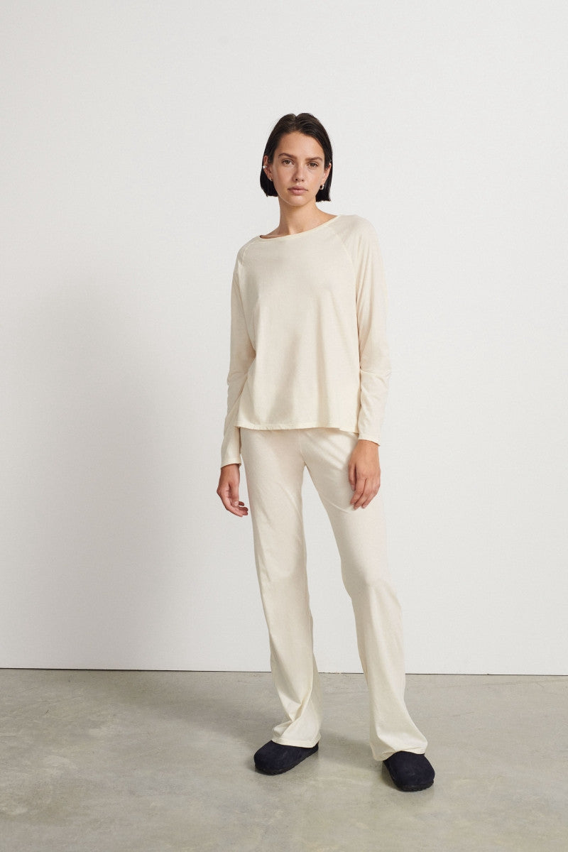 Cotton pyjamas - Ecru