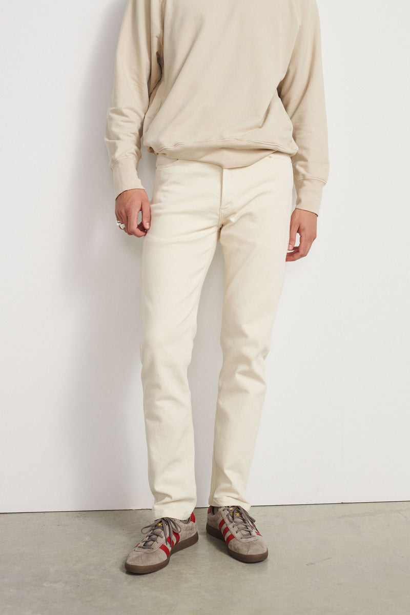 Vaquero de algodón con stretch - Carbón  - 98% Algodón 2% Elastano