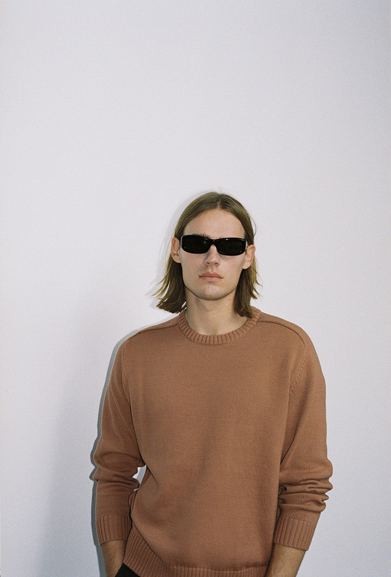 Cotton sweater - Deep Blue