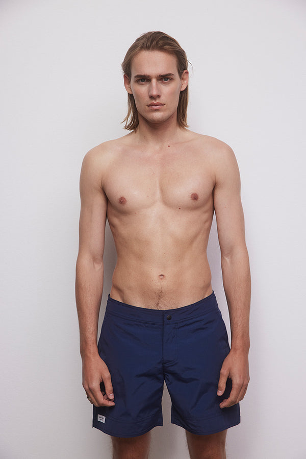 Traje de baño con ajuste trasero - Deep Blue